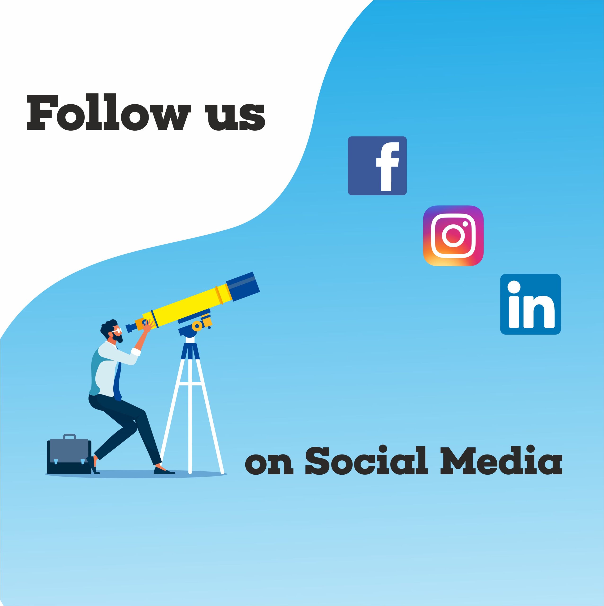 Call-to-Action Follow us