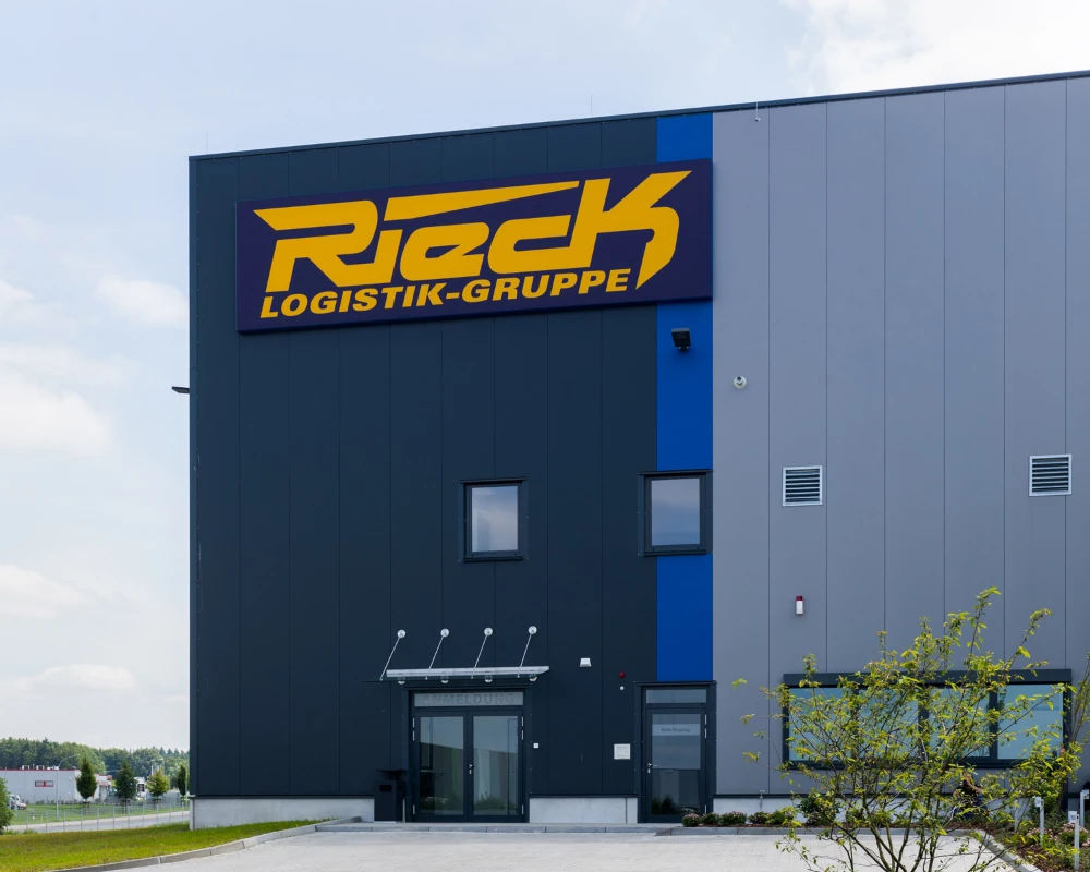 Rieck Logistik Unternehmenseingang