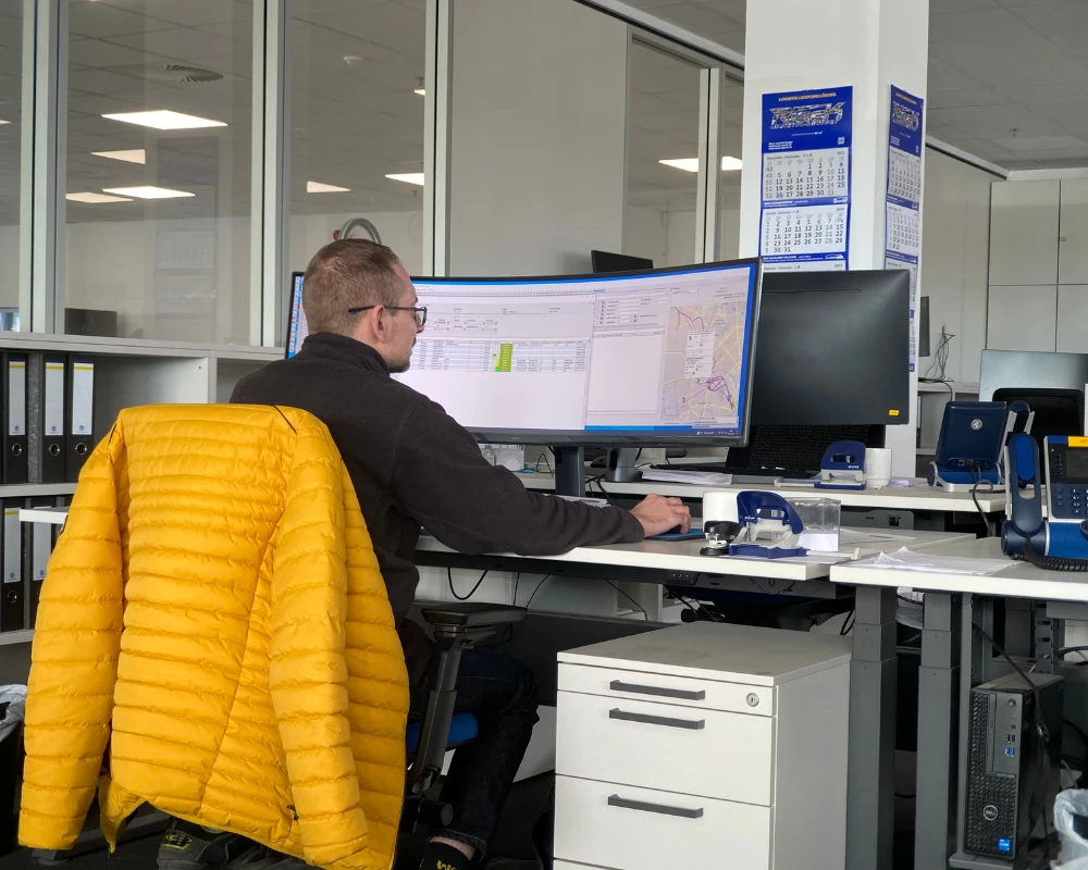 fullfillment im büro header